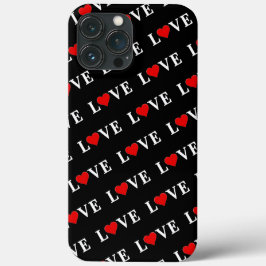 Black LOVE Modern Elegante