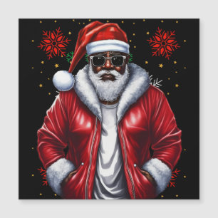 Black Man Melanin Natal Santa Claus Ugly Xmas