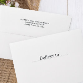 Black Modern Simple Script Baby Shower