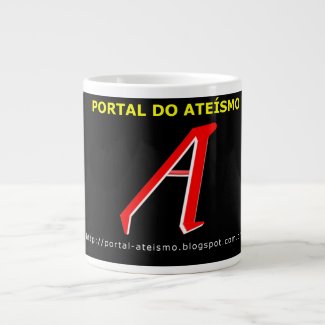 Caneca Preta Portal do Ate&#237;smo