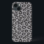Black net lace with leopard pattern on white<br><div class="desc">Black net lace with leopard pattern on white background © and ® Bigstock® - All Rights Reserved.</div>