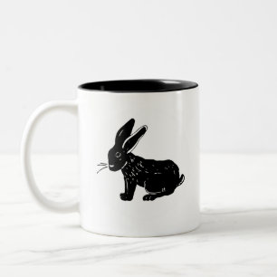 Black Rabbit SAV - caneca de logotipo quadrado