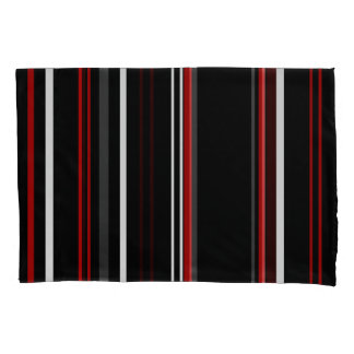 Black Red and White Stripes