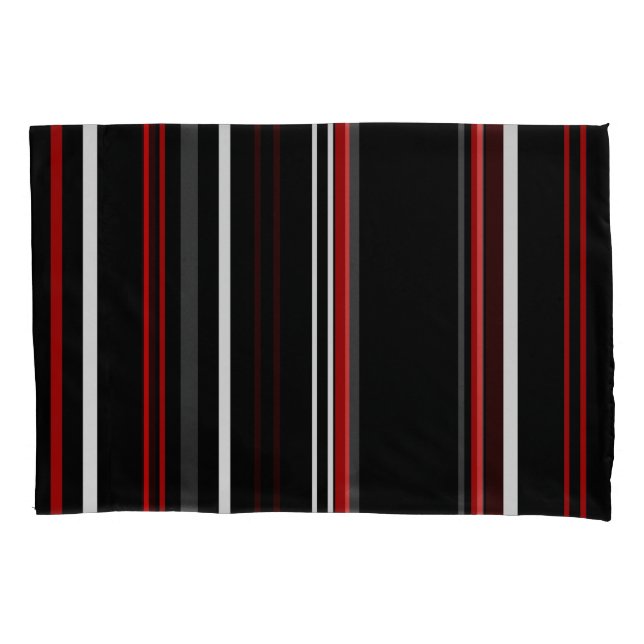 Black Red and White Stripes (Frente)