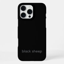 Black Sheep - Caso de Tipografia