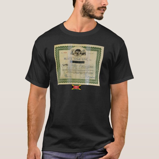 BLACK STAR LINER / Camiseta Thompson (Frente)