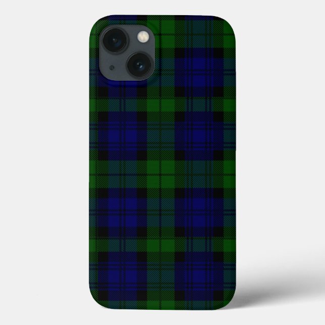 Black Watch Tartan Blue Green Xadrez (Verso)