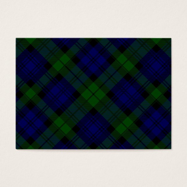 Black Watch Tartan Blue Green Xadrez (Frente)