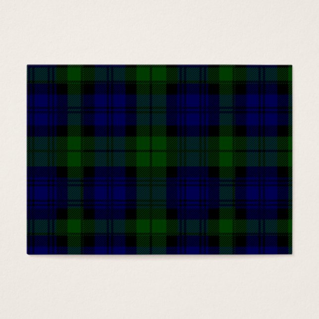 Black Watch Tartan Blue Green Xadrez (Frente)
