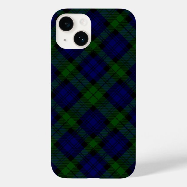 Black Watch Tartan Blue Green Xadrez (Verso)