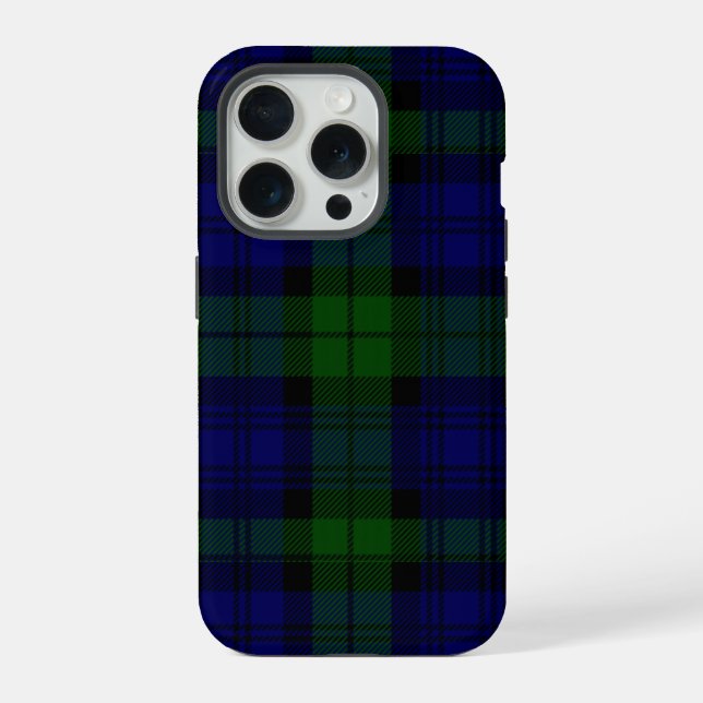 Black Watch Tartan Blue Green Xadrez (Verso)