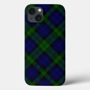 Black Watch Tartan Blue Green Xadrez