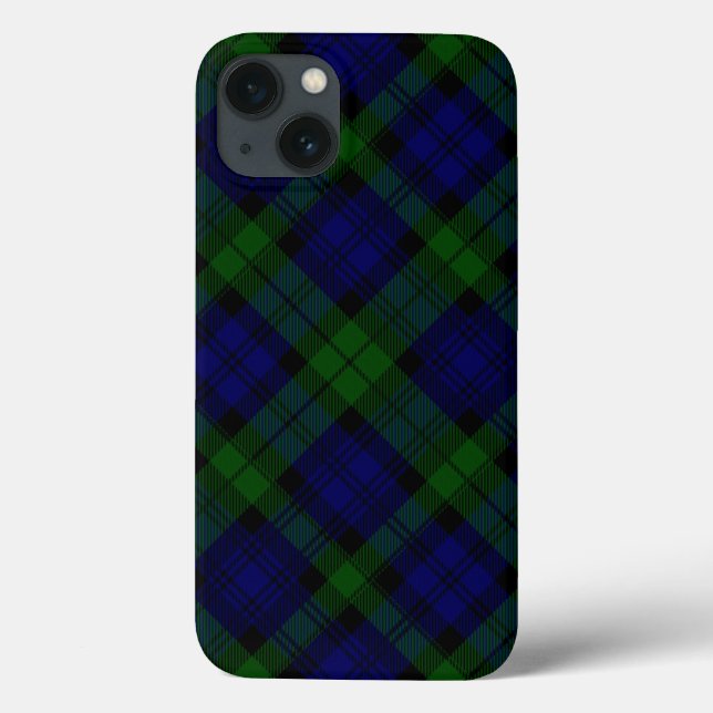 Black Watch Tartan Blue Green Xadrez (Verso)