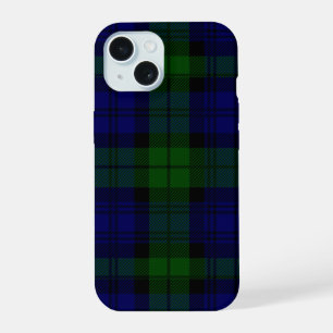Black Watch Tartan Blue Green Xadrez