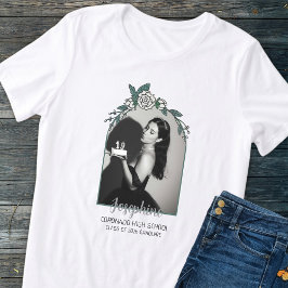 Black & White Arch Photo 2026 Graduation Family