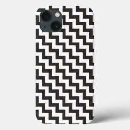 Black White Chevrons Samsun Galaxy Nota 4 Caso