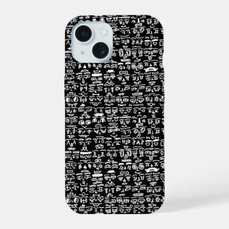 Black & White Doodle Pattern  Case – Bold Ab
