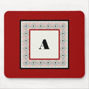Black White e Wine Modern Mousepad