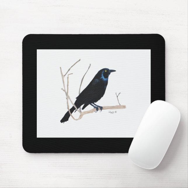 Blackbird Mousepad (Com mouse)