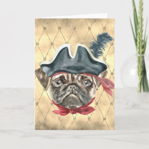 Blackface, o Cartão Pug Pirate