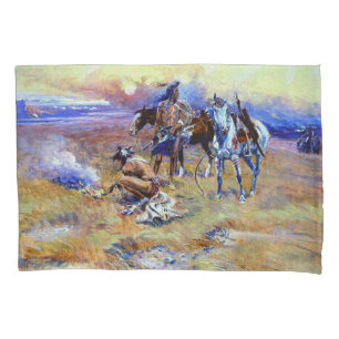 Blackfeet Burning Crow Buffalo Range Charles M Rus