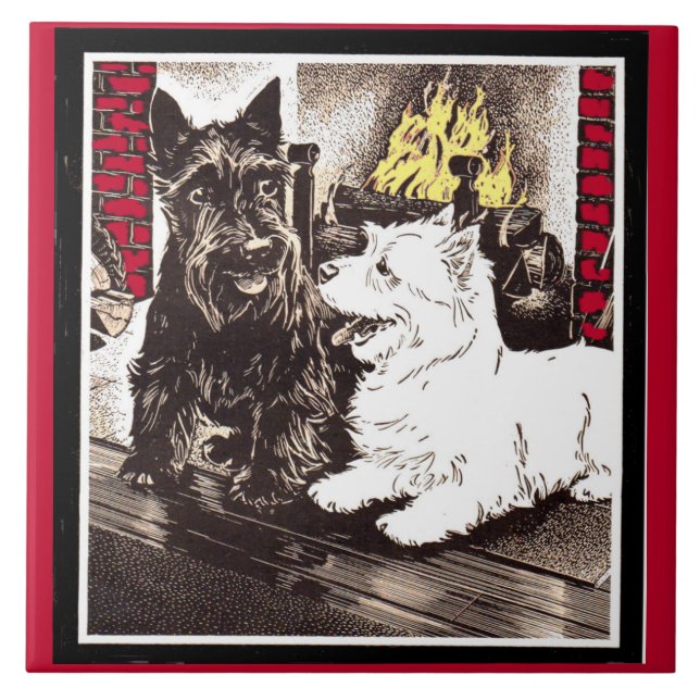 Blackie e Whitie pelo fogo (Frente)