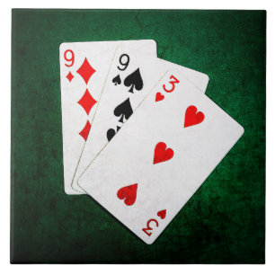 Blackjack 21 ponto - Nove, Nove, Três