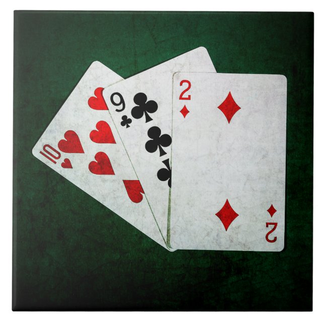 Blackjack 21 pontos - Dez, Nove, Dois (Frente)