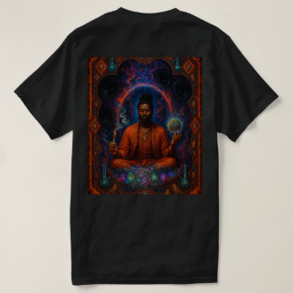 Blacklotus / muurlotus registra camiseta meditação