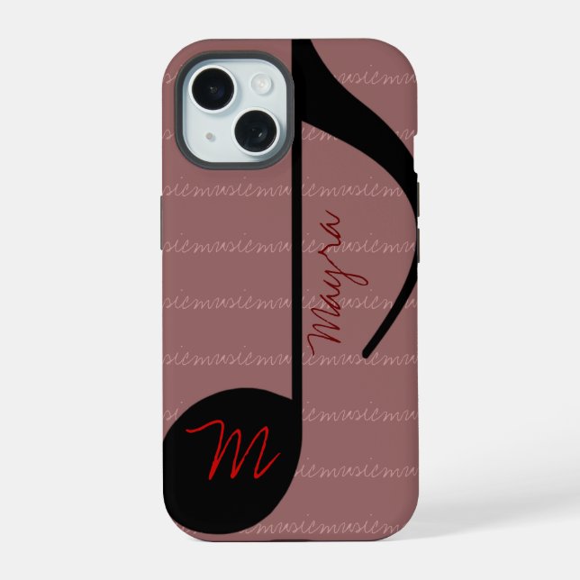 blackonpink music-note personalized (Verso)