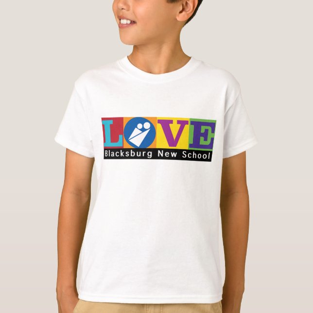 Blacksburg New School Camiseta Juvenil (Frente)