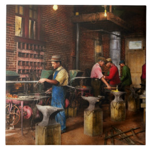 Blacksmith - Blacksmithing School 1899