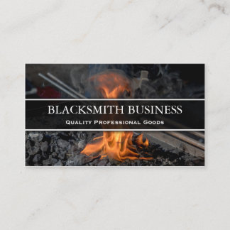 Blacksmith Forge Cartão de visita