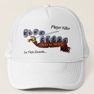 Blanco gorra - bone gamers runescape