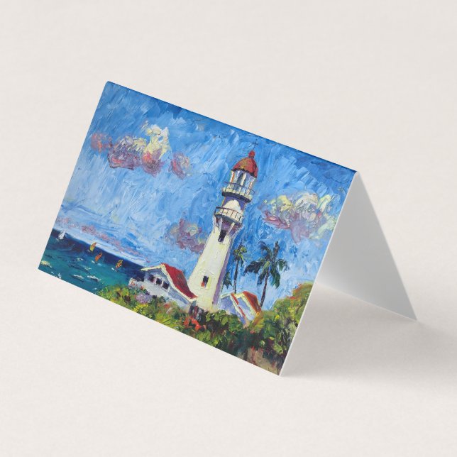 Blank Hawaiian Diamondhead Lighthouse (Frente)