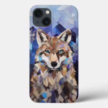 Blanket de Montanha Geométrica do Wolf