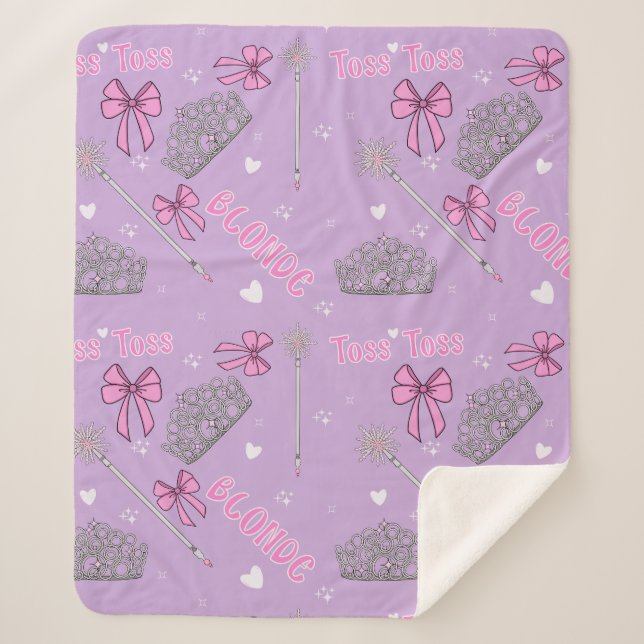 Blanket malvado - cobertor malvado de Glinda (Frente)