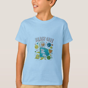 "Blast Off! Camiseta Infantil Explorador Espacial"