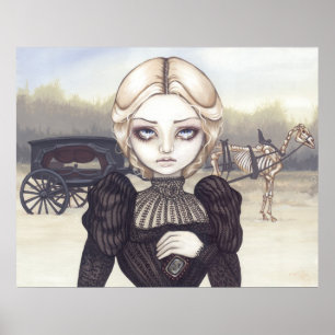 Bleak Mourning Art Impressão victorian gothian