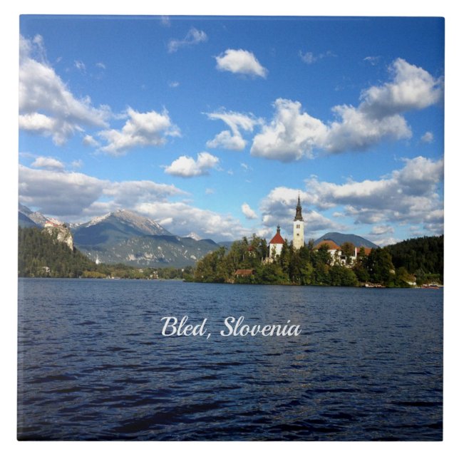 Bled, Eslovênia — fotografia paisagística, (Frente)