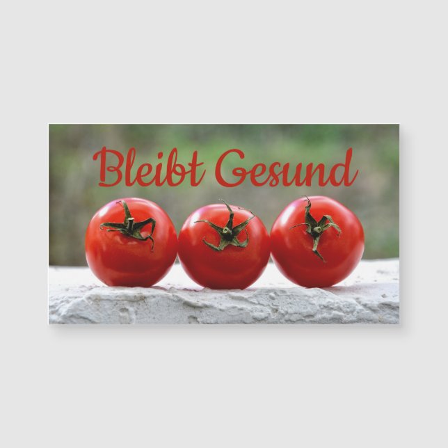 Bleibt Gesund - (Frente)