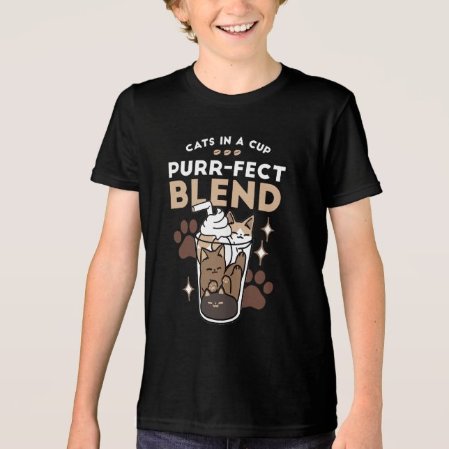 Blend Puro: Design de café para Cat & Café (Frente)