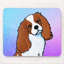 Blenheim Cavalier Spaniel Cachorro Mousepad