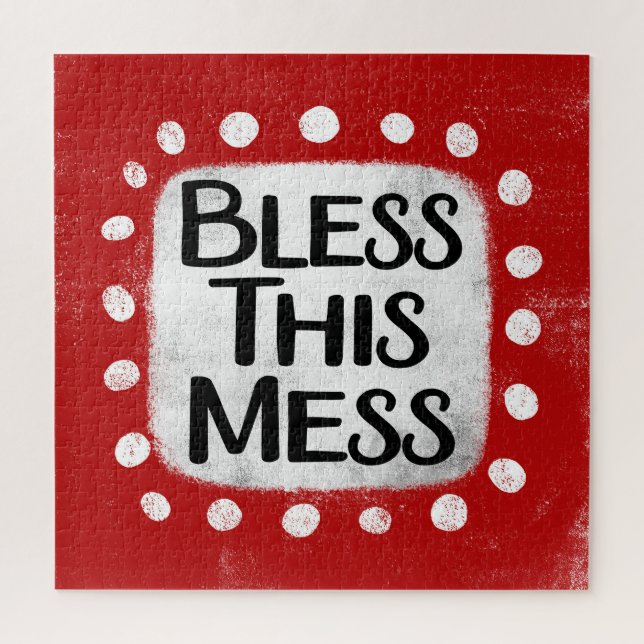 Bless This Mess Jigsee Quebra-cabeça (Vertical)