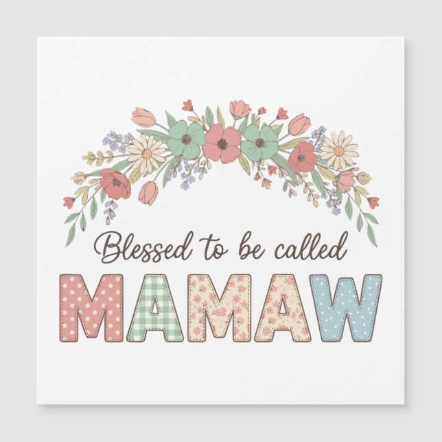 Blessed to be called Mamaw (Frente)