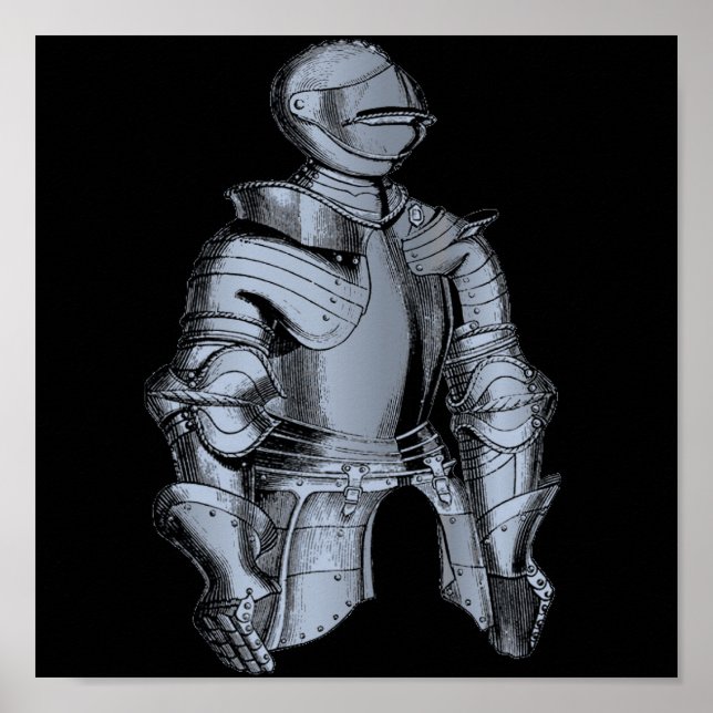 Bleu Knight Impressão (Frente)