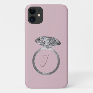 Bling Diamond e Blush Pink Capa de telefone