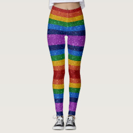 Bling Up Rainbow 5 Fashion Leggings