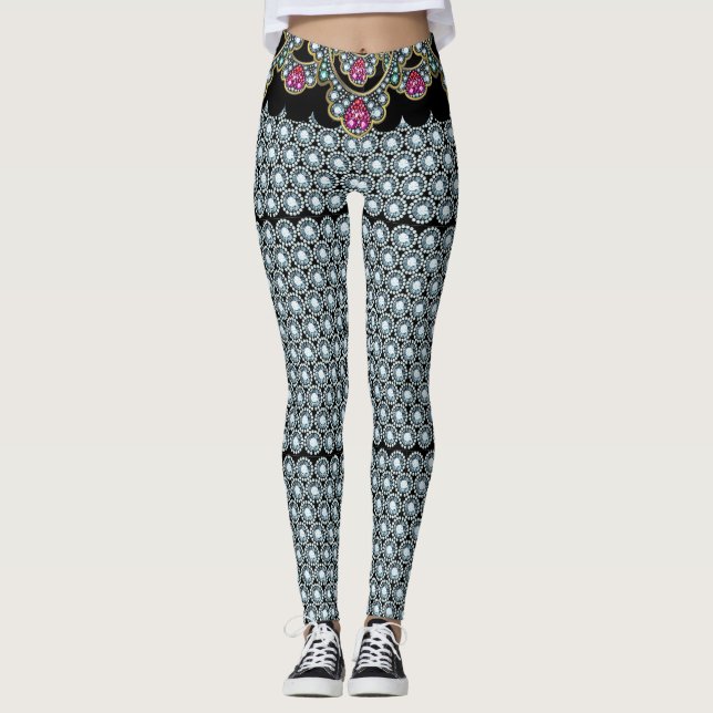 Bling Up Zazzle Leggings (Frente)