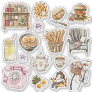 Blisma estética: Pacote de adesivos Minimalista